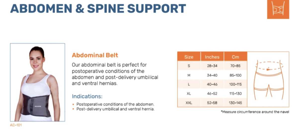 ADORE ABDOMINAL BELT - Image 1